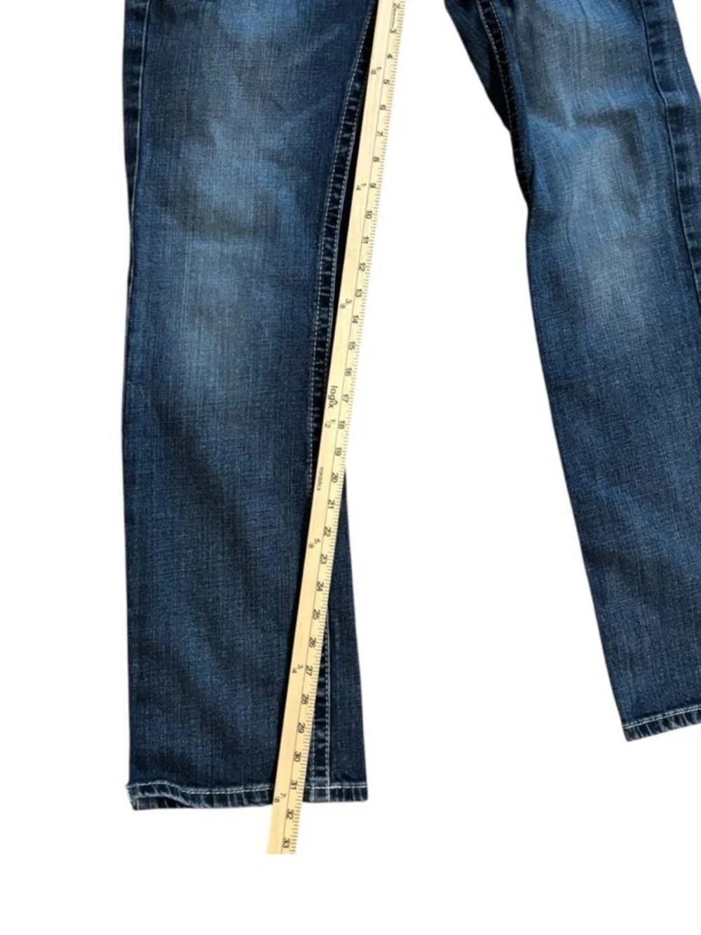 Ariat Men's M7 Silverton Dark Blue Straight Leg Jeans - Picture 11 of 16